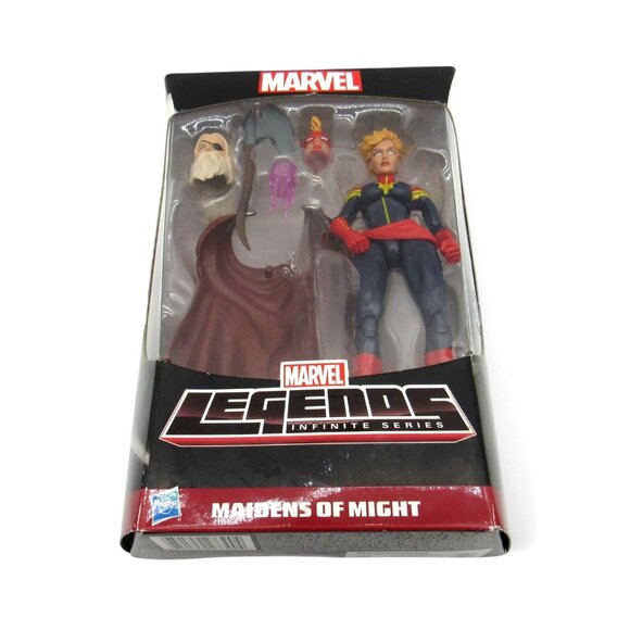 Hasbro Avengers 2015 CAPTAIN MARVEL Legends Maidens Of Might Action Figures - Picture 1 of 11